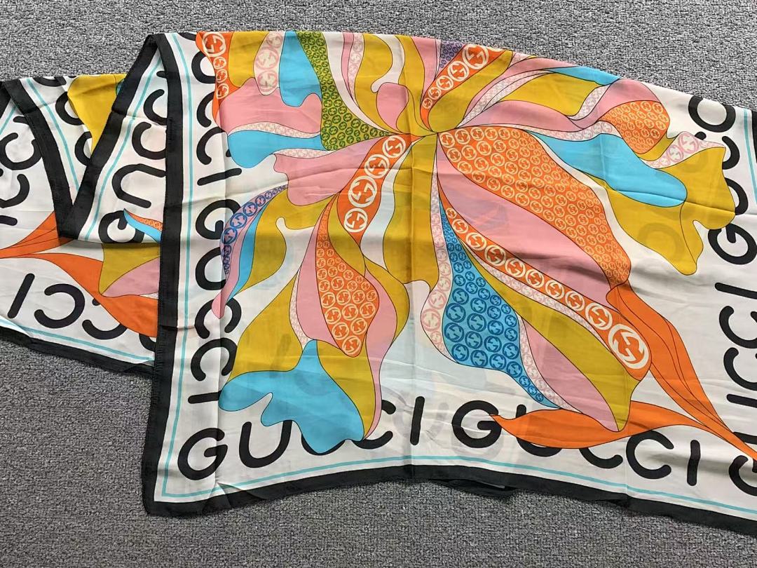 Gucci 85 G⭐C⭐I SCARF 31062834102 (Long 180CM* Wide 90CM*) - Image 3