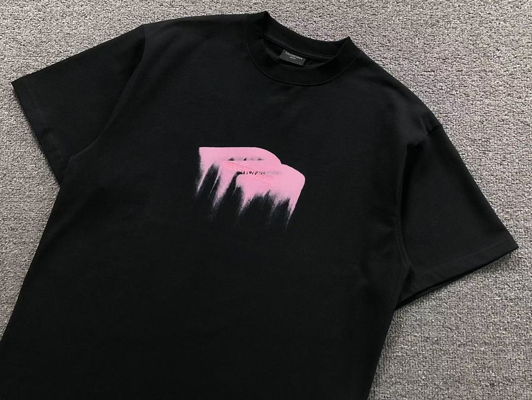 Balenciaga 118 B⭐L⭐⭐⭐IA⭐A T-SHIRT 42050406156 (Im 170Cm 60Kg I Wear Size 1 In The Phot) - Image 7