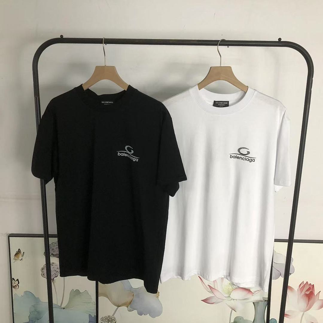 Balenciaga 128 B⭐L⭐⭐⭐IA⭐A T-SHIRT 3203054121 (Im 170Cm 60Kg I Wear Size M In The Phot) - Image 23