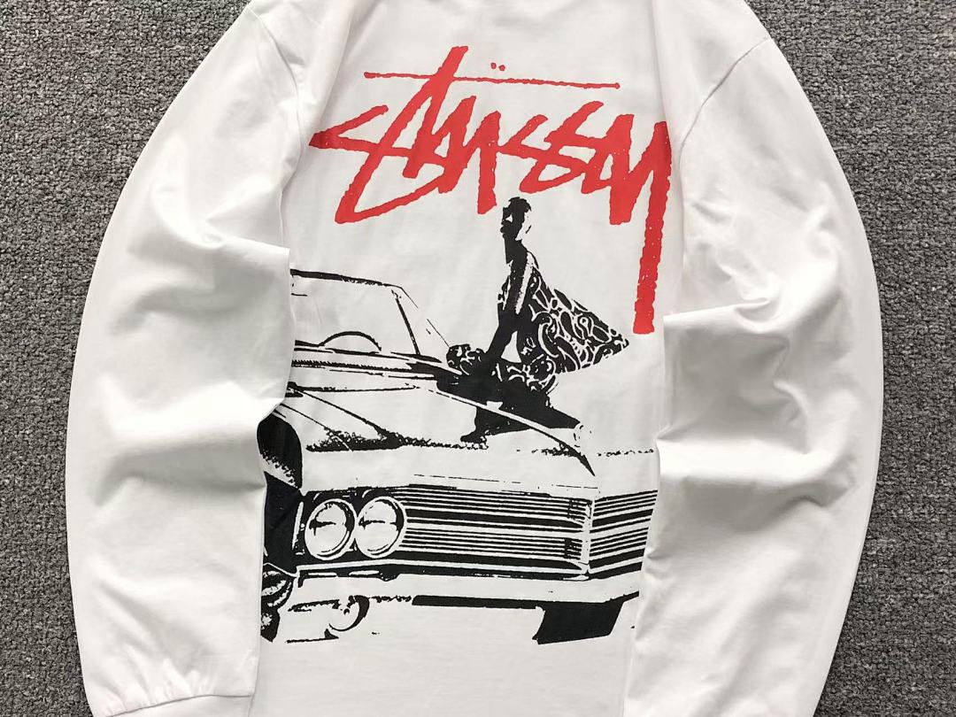Stussy 135 STUSSY LONG SLEEVED 4107011077 (Im 170Cm 60Kg I Wear Size M In The Phot) - Image 8