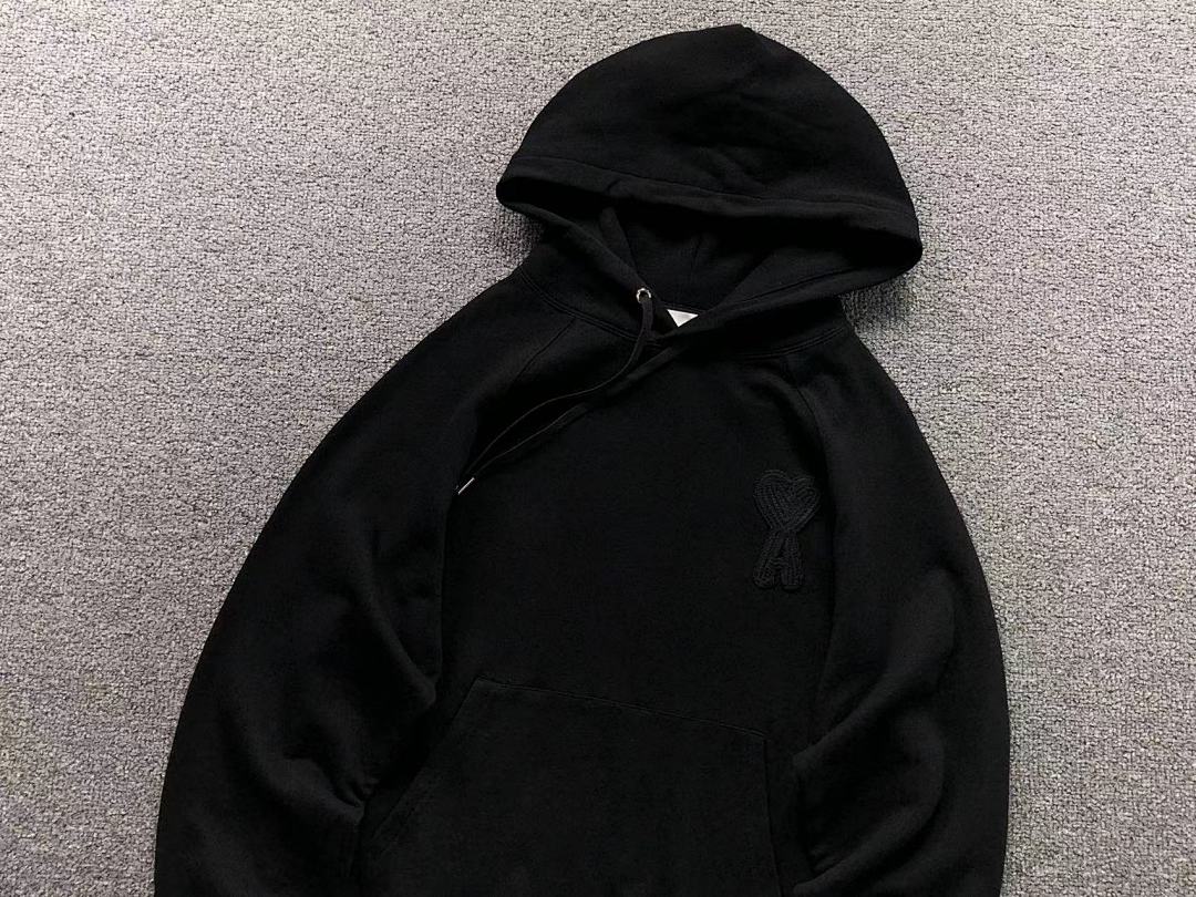 AMI 125 AMI HOODIE 57280288 (Im 170Cm 60Kg I Wear Size M In The Phot) - Image 11