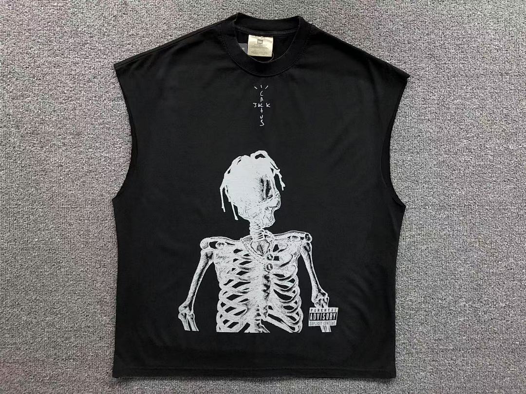 Travis Scott 108 VINTAGE TRAVIS SCOTT VEST 215052817 (Im 170Cm 60Kg I Wear Size L In The Phot) - Image 5