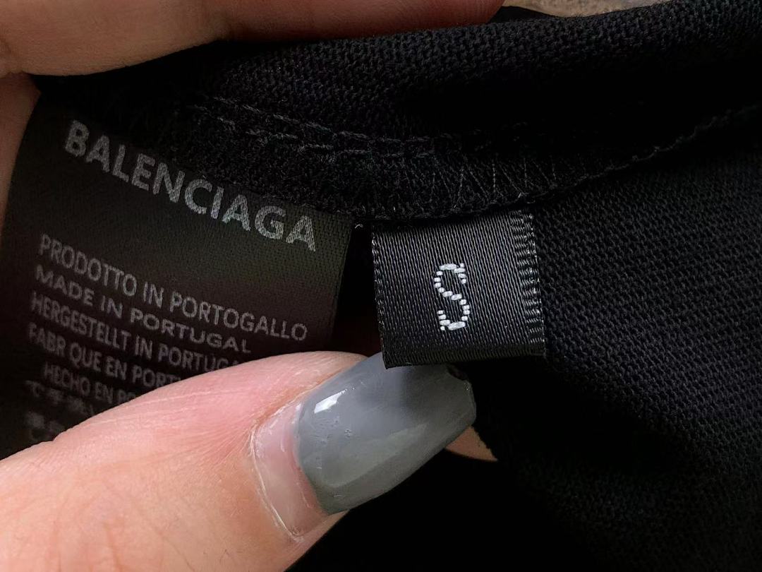 Balenciaga 98 B⭐L⭐⭐⭐IA⭐A T-SHIRT 2162301125 (Im 170Cm 60Kg I Wear Size S In The Phot) - Image 21