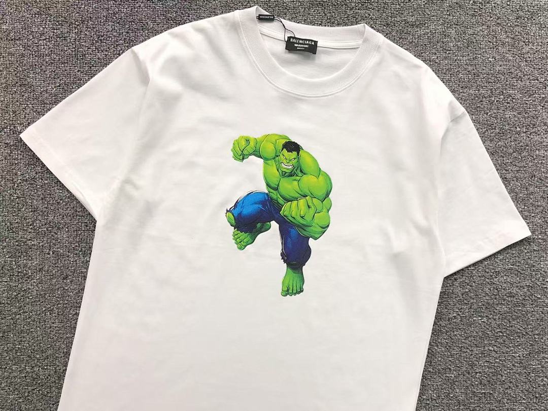 Balenciaga 95 B⭐L⭐⭐⭐IA⭐A T-SHIRT 1105190299 (Im 170Cm 60Kg I Wear Size M In The Phot) - Image 8