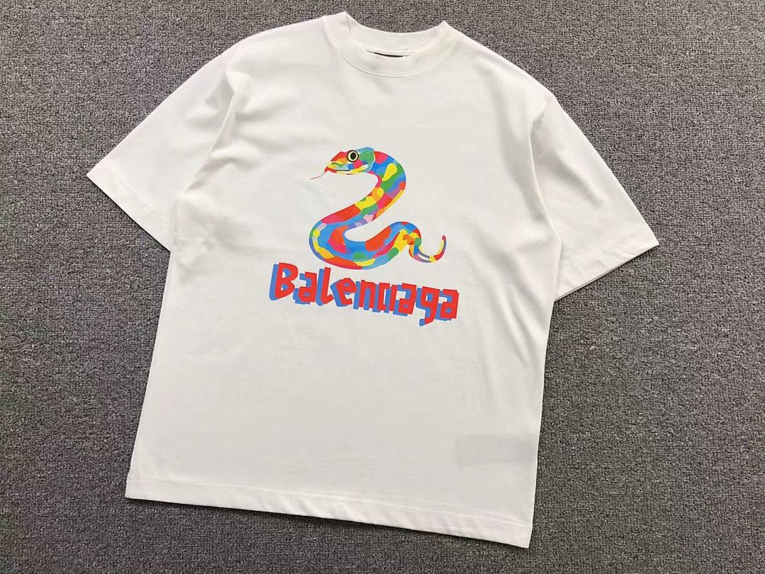 Balenciaga 95 B⭐L⭐⭐⭐IA⭐A T-SHIRT 502171881 (Im 170Cm 57Kg I Wear Size 1 In The Phot) - Image 13