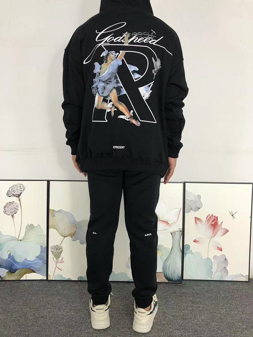Represent 128 REPRESENT HOODIE 1109261168 (Im 170Cm 60Kg I Wear Size S In The Phot) - Image 4