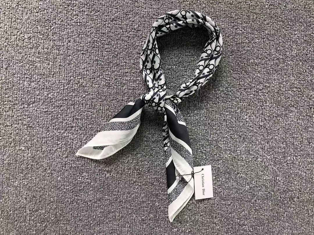 Dior 68 D⭐O⭐ SCARF 31071909102 (Long 69CM* Wide - Image 4