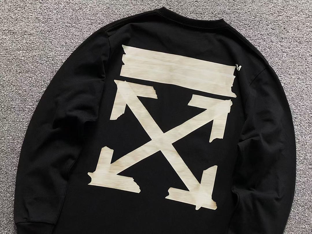 Off-White 129 OFF-WHITE LONG SLEEVED 3207302221 (Im 170Cm 60Kg I Wear Size M In The Phot) - Image 15
