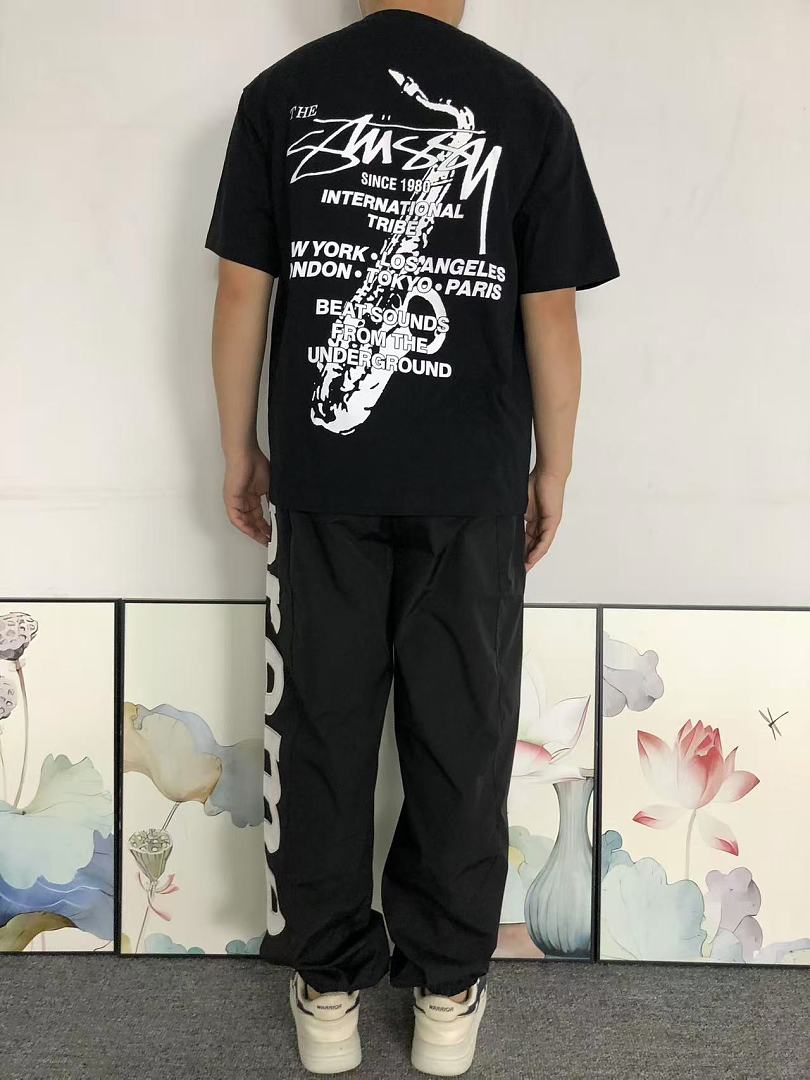 Stussy 72 STUSSY T-SHIRT 52080442182 (Im 170Cm 60Kg I Wear Size M In The Phot) - Image 4