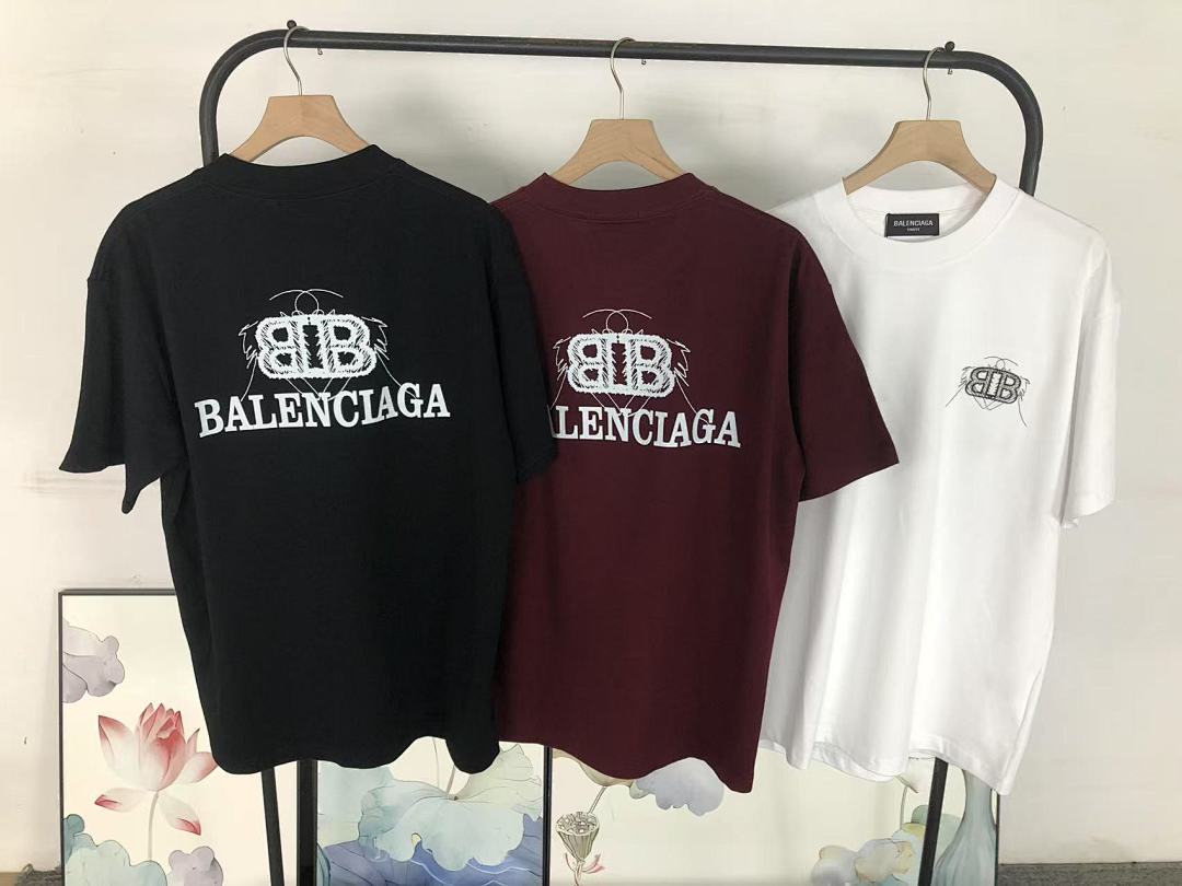 Balenciaga 118 B⭐L⭐⭐⭐IA⭐A T-SHIRT 41080212133 (Im 170Cm 60Kg I Wear Size XL In The Phot) - Image 28