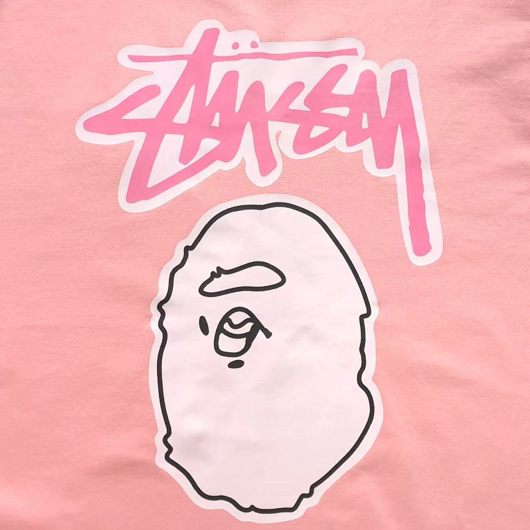 Bape 78 BAPE STUSSY T-SHIRT 1102091542 (Im 170Cm 55Kg I Wear Size S In The Phot) - Image 13
