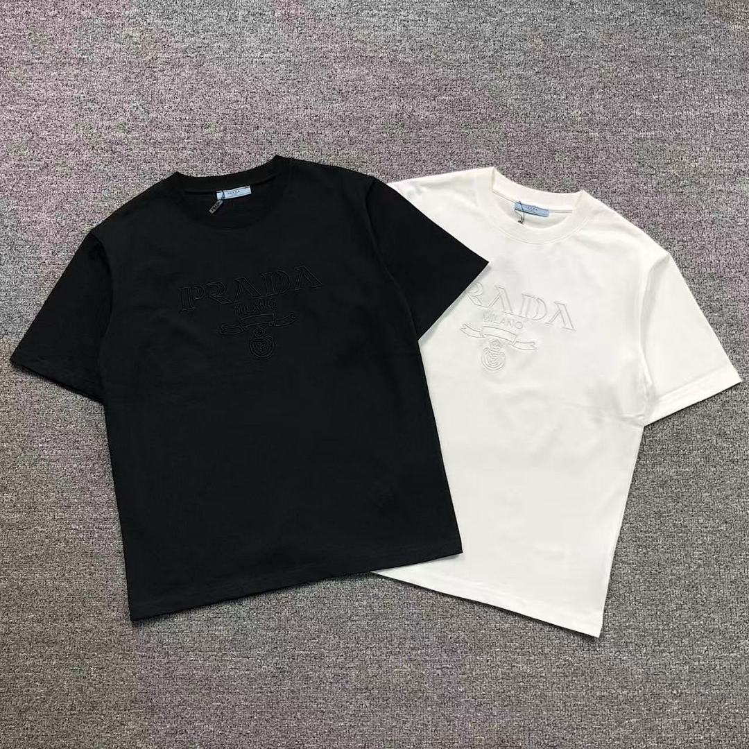 Prada 95 P⭐A⭐A T-SHIRT 3201220403 (Im 170Cm 60Kg I Wear Size M In The Phot)