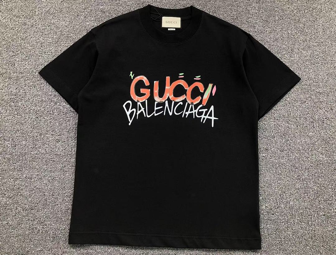 Balenciaga 95 B⭐L⭐⭐⭐IA⭐A G⭐C⭐I T-SHIRT 502170181 (Im 170Cm 57Kg I Wear Size S In The Phot) - Image 13