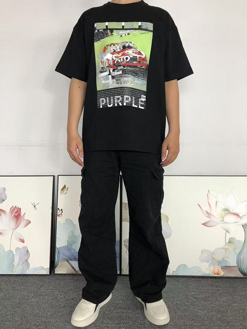 Purple 85 PURPLE T-SHIRT 1108011574 (Im 170Cm 60Kg I Wear Size S In The Phot) - Image 3