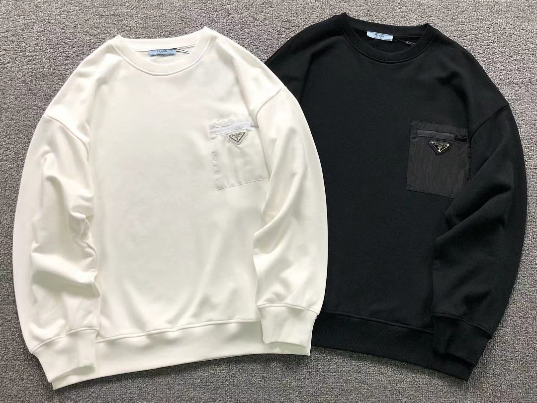 Prada 195 P⭐A⭐A HOODIE 4208281001 (Im 170Cm 60Kg I Wear Size M In The Phot) - Image 5