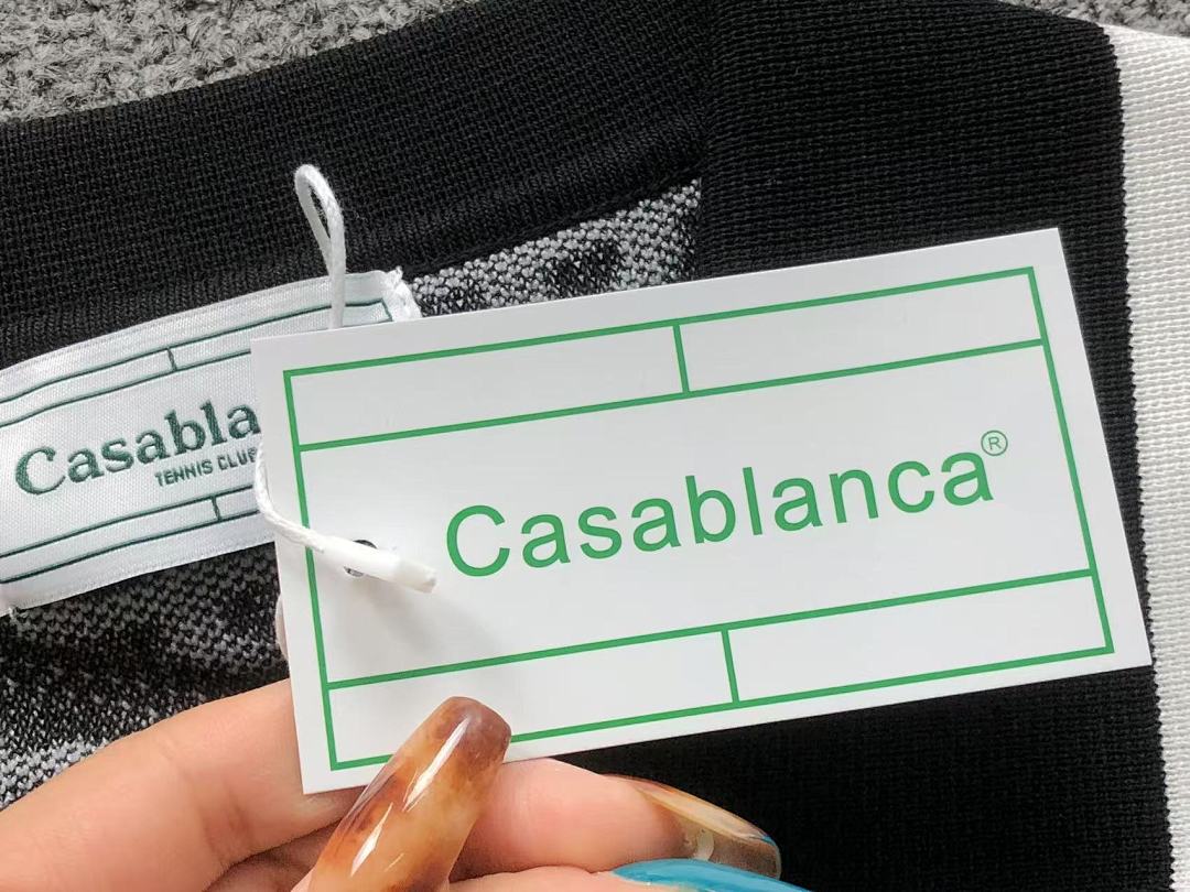 Casablanca 158 CASABLANCA SWEATER 2203114221 (Im 170Cm 60Kg I Wear Size L In The Phot) - Image 17