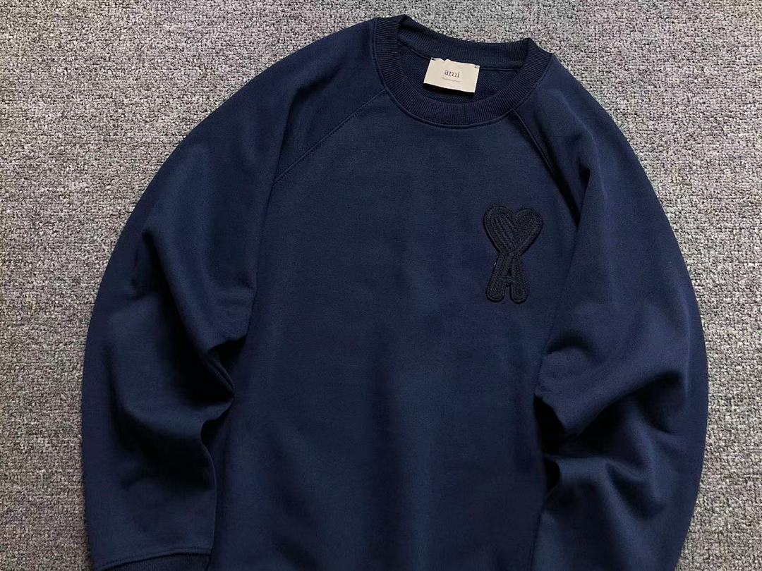 AMI 118 AMI HOODIE 3109110421 (Im 170Cm 60Kg I Wear Size M In The Phot) - Image 16