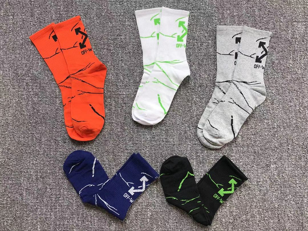 Off-White 69 OFF-WHITE (WHITE SOCKS) - Image 2