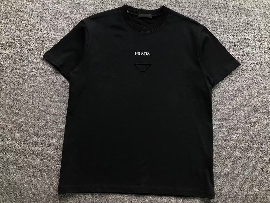 Prada 125 P⭐A⭐A T-SHIRT 2208032415 (Im 170Cm 60Kg I Wear Size S In The Phot) - Image 11