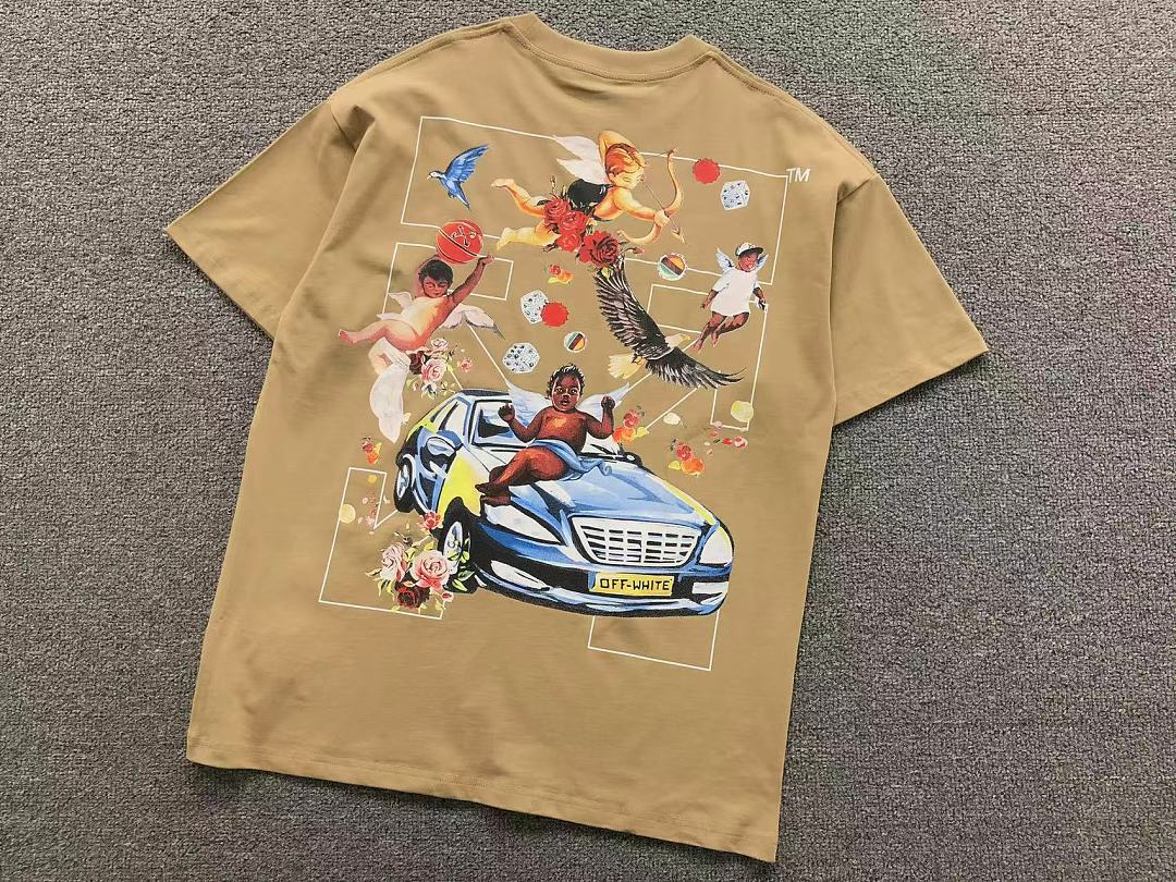 Unbranded 155 OFF-WHITE T-SHIRT 2204291301 (Im 170Cm 60Kg I Wear Size M In The Phot) - Image 8