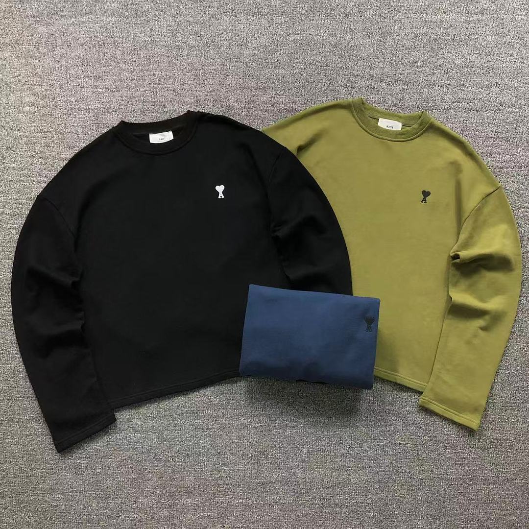 AMI 178 AMI LONG SLEEVED 22082710001 (Im 170Cm 60Kg I Wear Size M In The Phot)