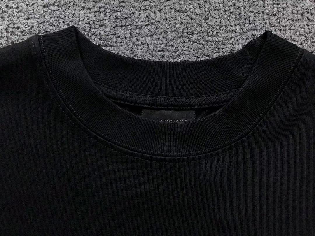 Balenciaga 95 B⭐L⭐⭐⭐IA⭐A T-SHIRT 502172581 (Im 170Cm 57Kg I Wear Size 1 In The Phot) - Image 21
