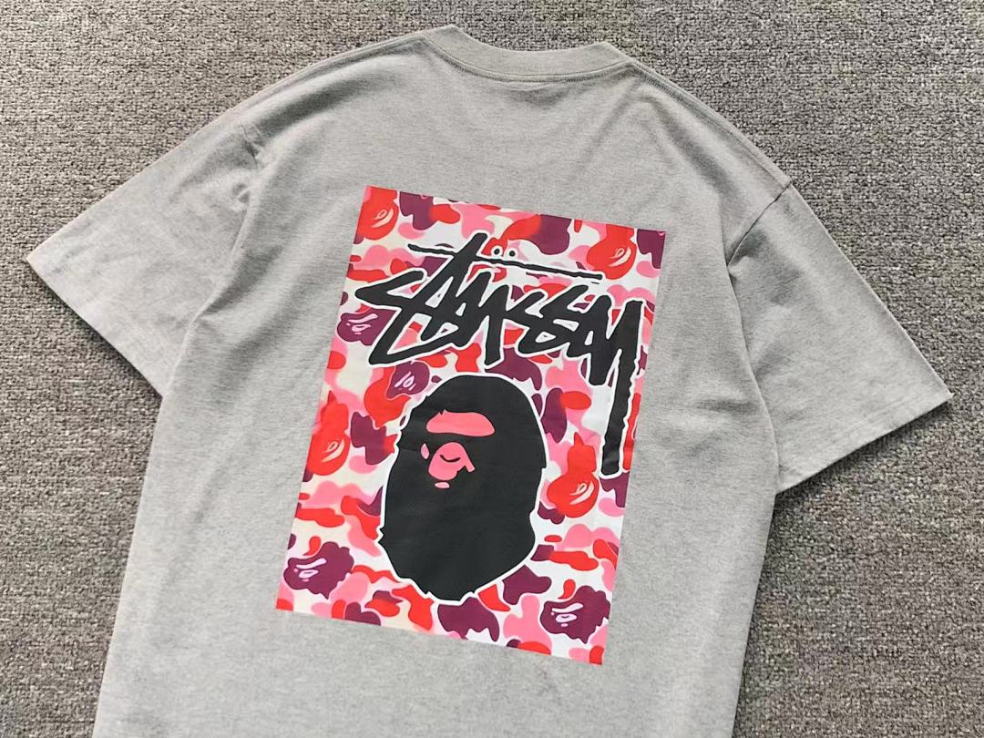 Bape 85 BAPE STUSSY T-SHIRT 3111050421 (Im 170Cm 60Kg I Wear Size M In The Phot) - Image 20