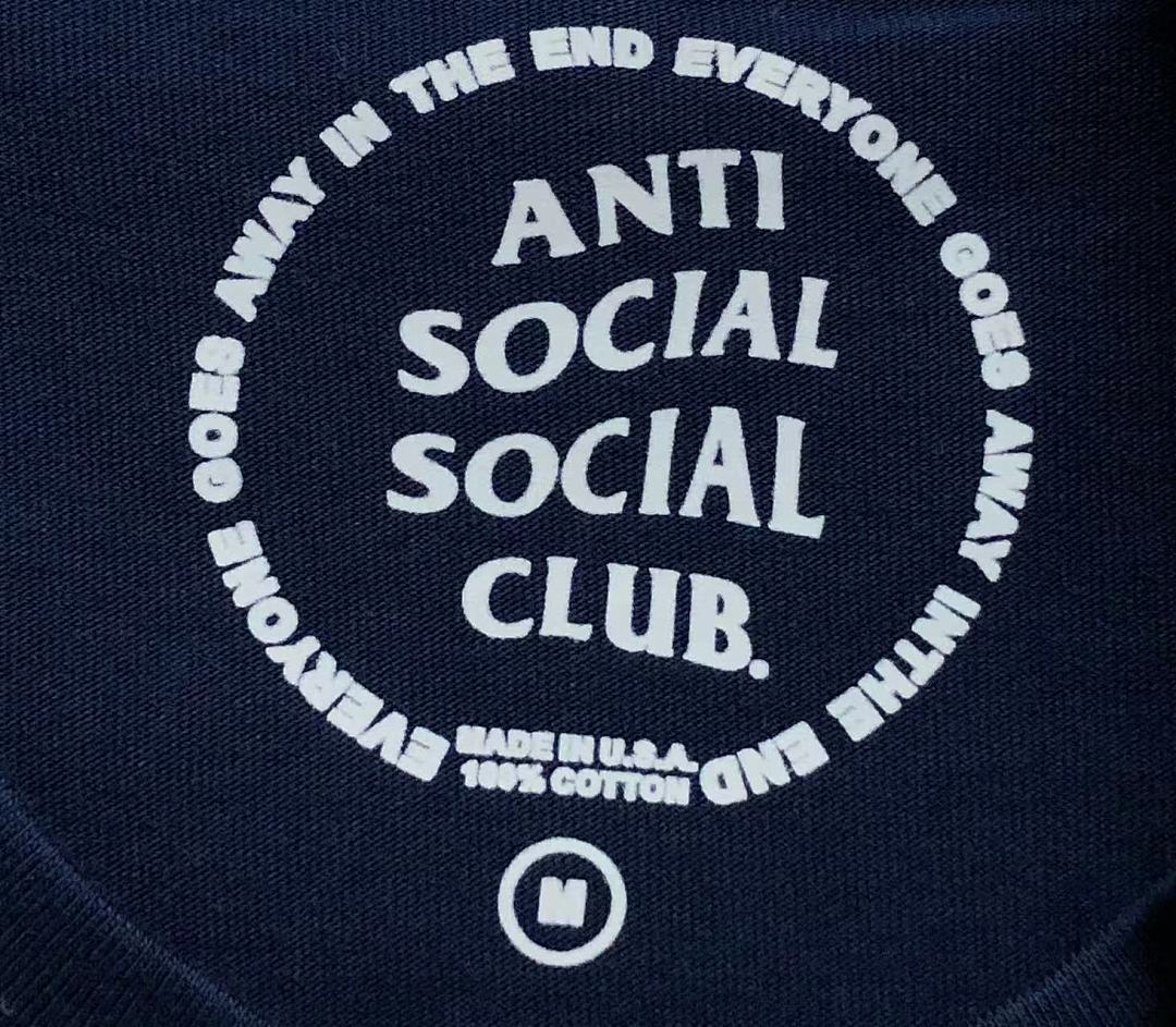 Christian Louboutin 85 ANTI SOCIAL CLUB T-SHIRT - Image 22