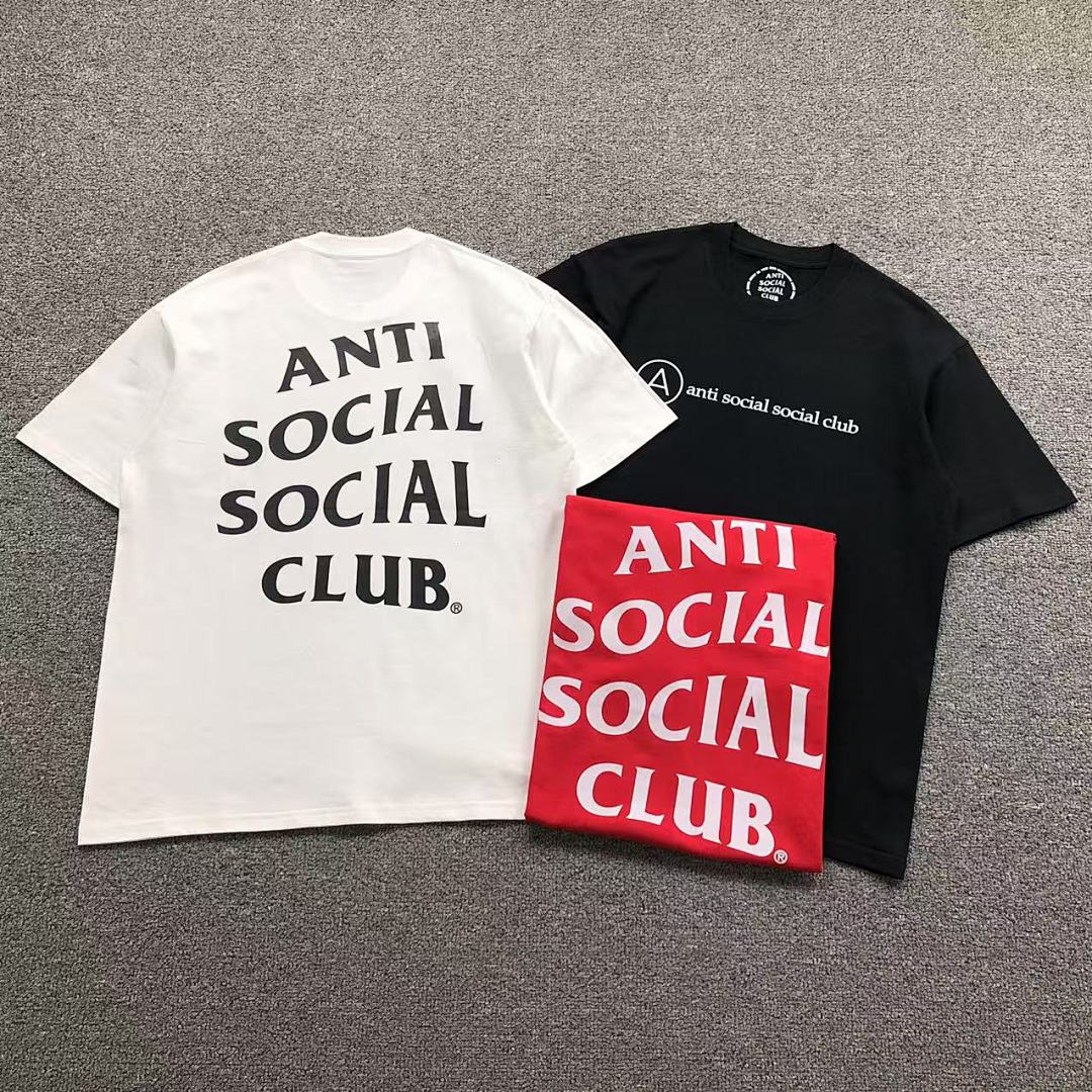 Christian Louboutin 85 ANTI SOCIAL CLUB T-SHIRT 4050132402 (Im 170Cm 60Kg I Wear Size L In The Phot)