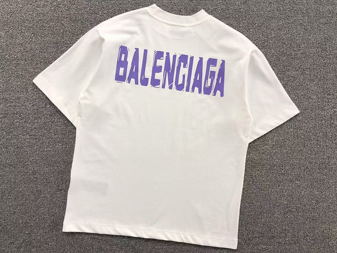 Balenciaga 95 B⭐L⭐⭐⭐IA⭐A T-SHIRT 502170581 (Im 170Cm 57Kg I Wear Size 1 In The Phot) - Image 7