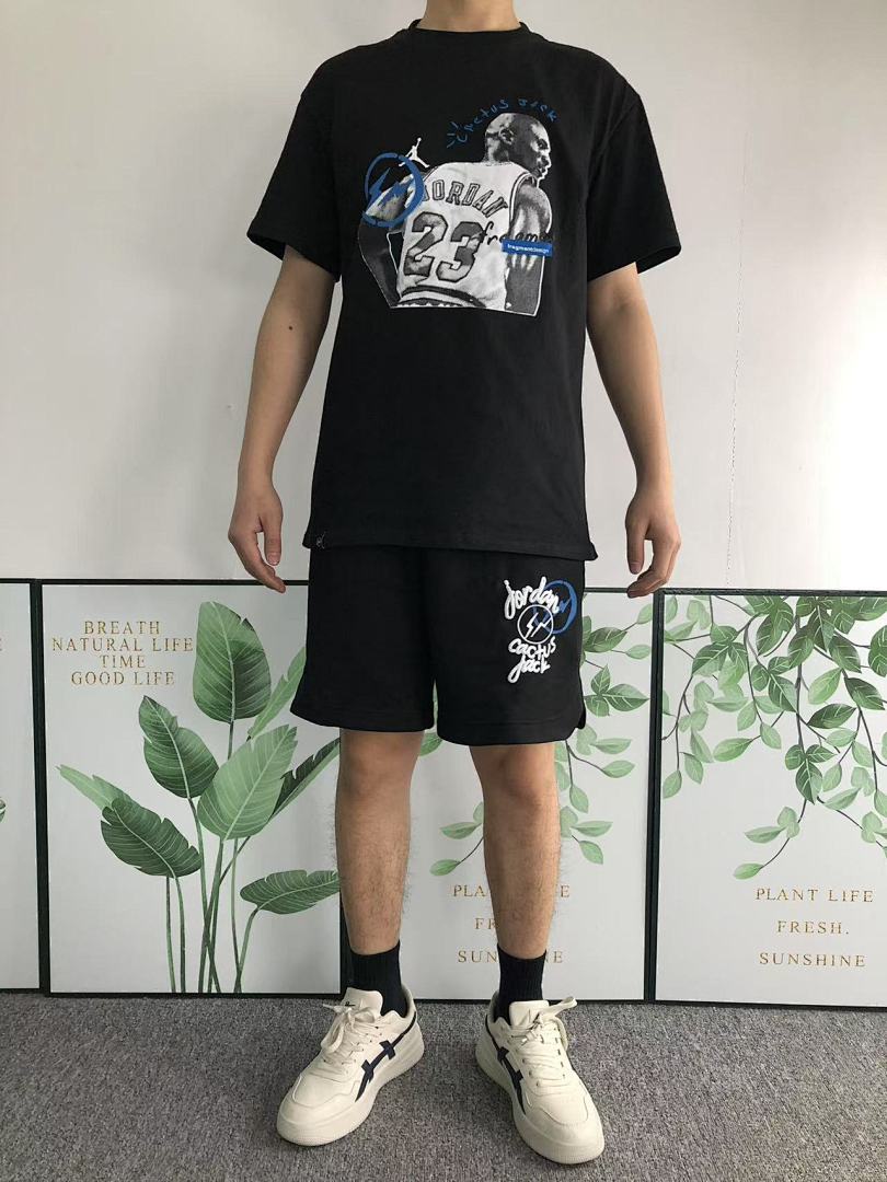 Air Jordan 88 SHORTS 98 A⭐R J⭐R⭐AN TRAVIS SCOTT T-SHIRT - Image 4