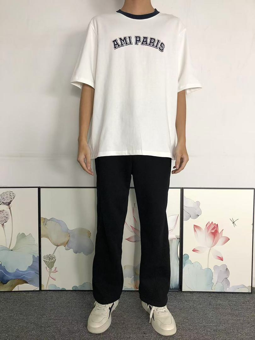 AMI 82 AMI T-SHIRT 1282302183 (Im 170Cm 60Kg I Wear Size S In The Phot) - Image 3