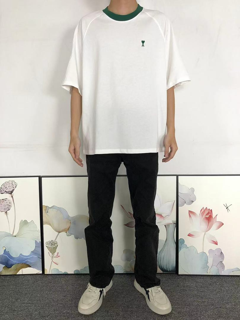 AMI 95 AMI T-SHIRT 3205070921 (Im 170Cm 60Kg I Wear Size M In The Phot) - Image 3