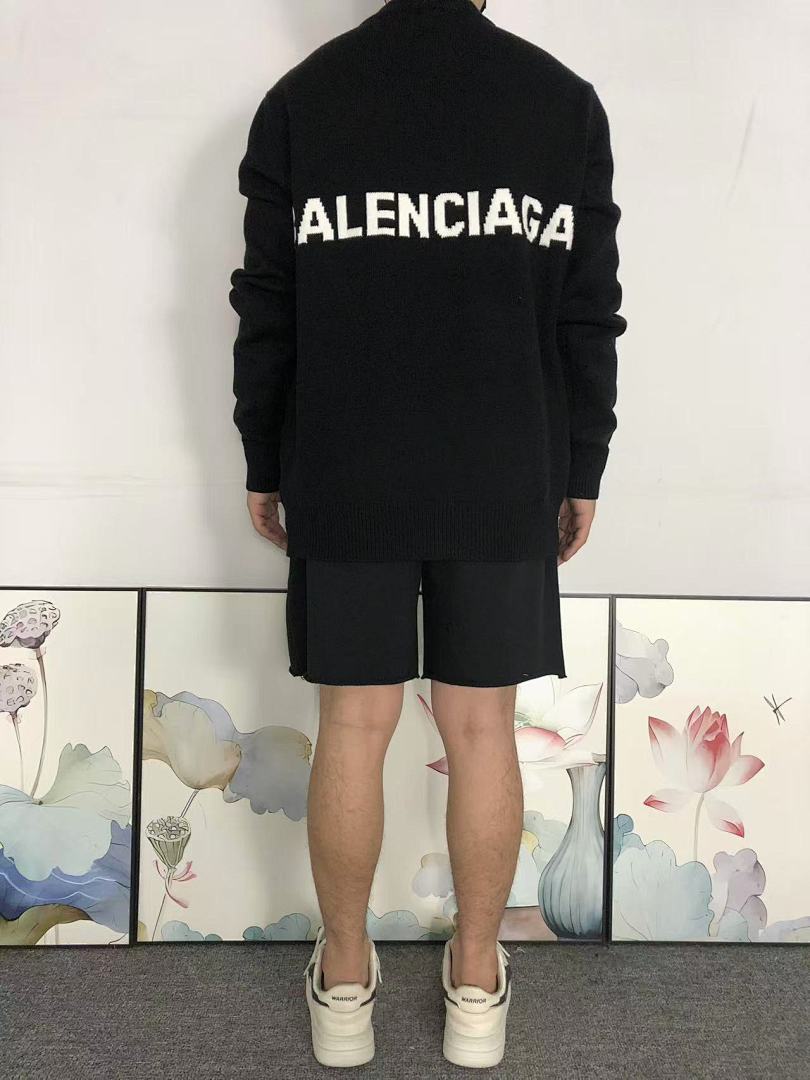 Balenciaga 128 B⭐L⭐⭐⭐IA⭐A SWEATER 41101304146 (Im 170Cm 60Kg I Wear Size M In The Phot) - Image 4