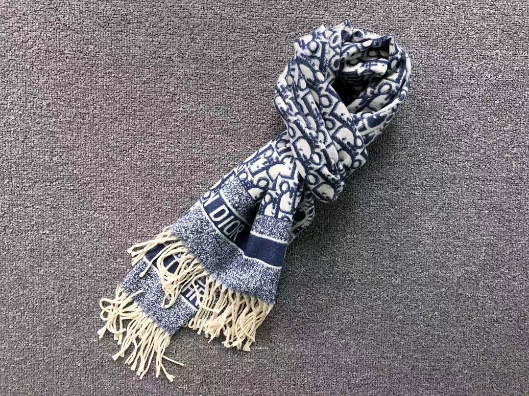 Dior 95 D⭐O⭐ SCARF 560426102 (Long 174CM* Wide 67CM*) - Image 21