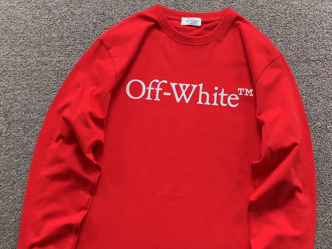 Off-White 118 OFF-WHITE LONG SLEEVED 5208081019 (Im 170Cm 60Kg I Wear Size M In The Phot) - Image 19