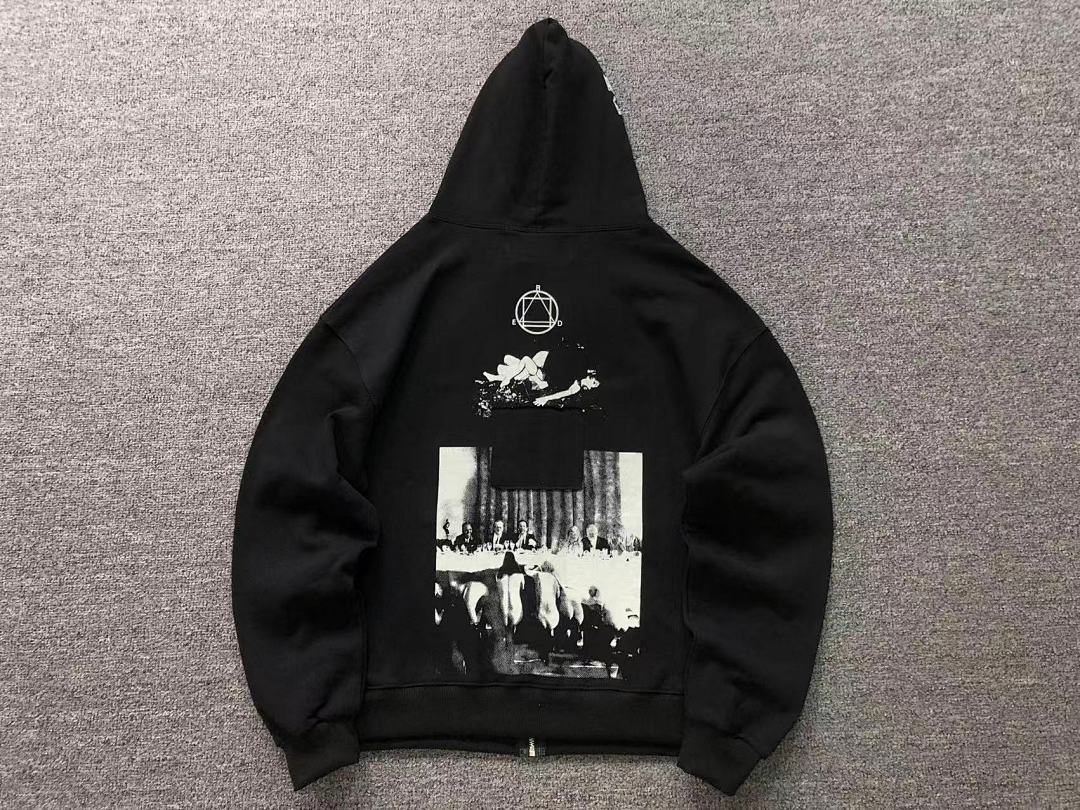 Chanel 175 ENFANTS RICHES DEPRIMES HOODIE 521716162 (Im 170Cm 60Kg I Wear Size S In The Phot) - Image 5