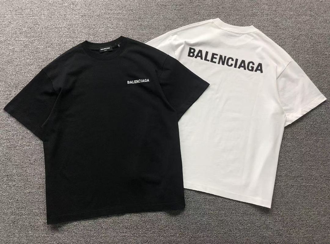 Balenciaga 118 B⭐L⭐⭐⭐IA⭐A T-SHIRT 504182021 (Im 170Cm 60Kg I Wear Size S In The Phot) - Image 5
