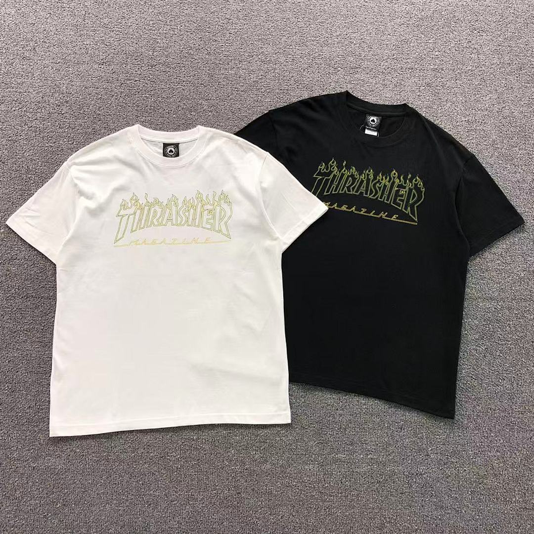 Thrasher 68 THRASHER T-SHIRT 41060918121 (Im 170Cm 60Kg I Wear Size L In The Phot)