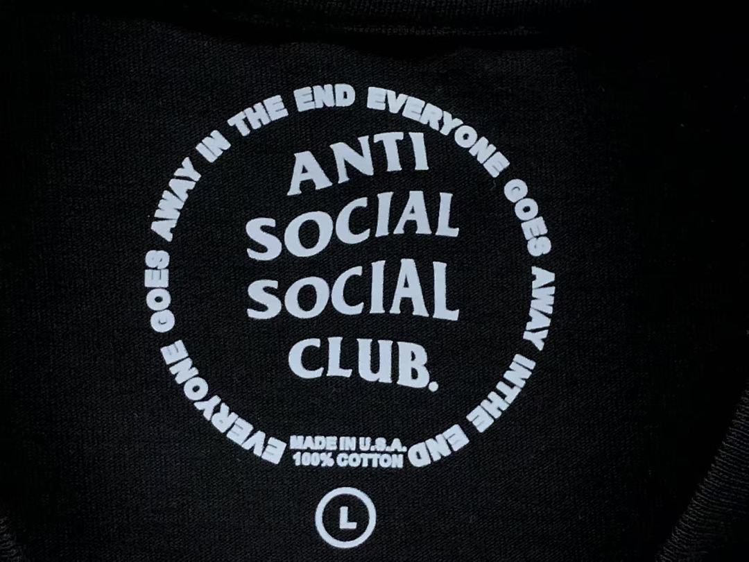 Christian Louboutin 85 ANTI SOCIAL CLUB T-SHIRT 4050130202 (Im 170Cm 60Kg I Wear Size L In The Phot) - Image 25