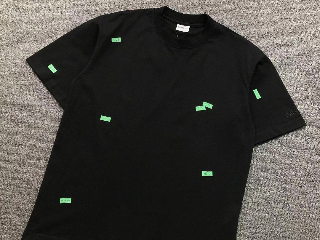 Balenciaga SHORTS158 B⭐L⭐⭐⭐IA⭐A T-SHIRT SHORTS 3206173321 (Im 170Cm 60Kg I Wear Size S In The Phot) - Image 10