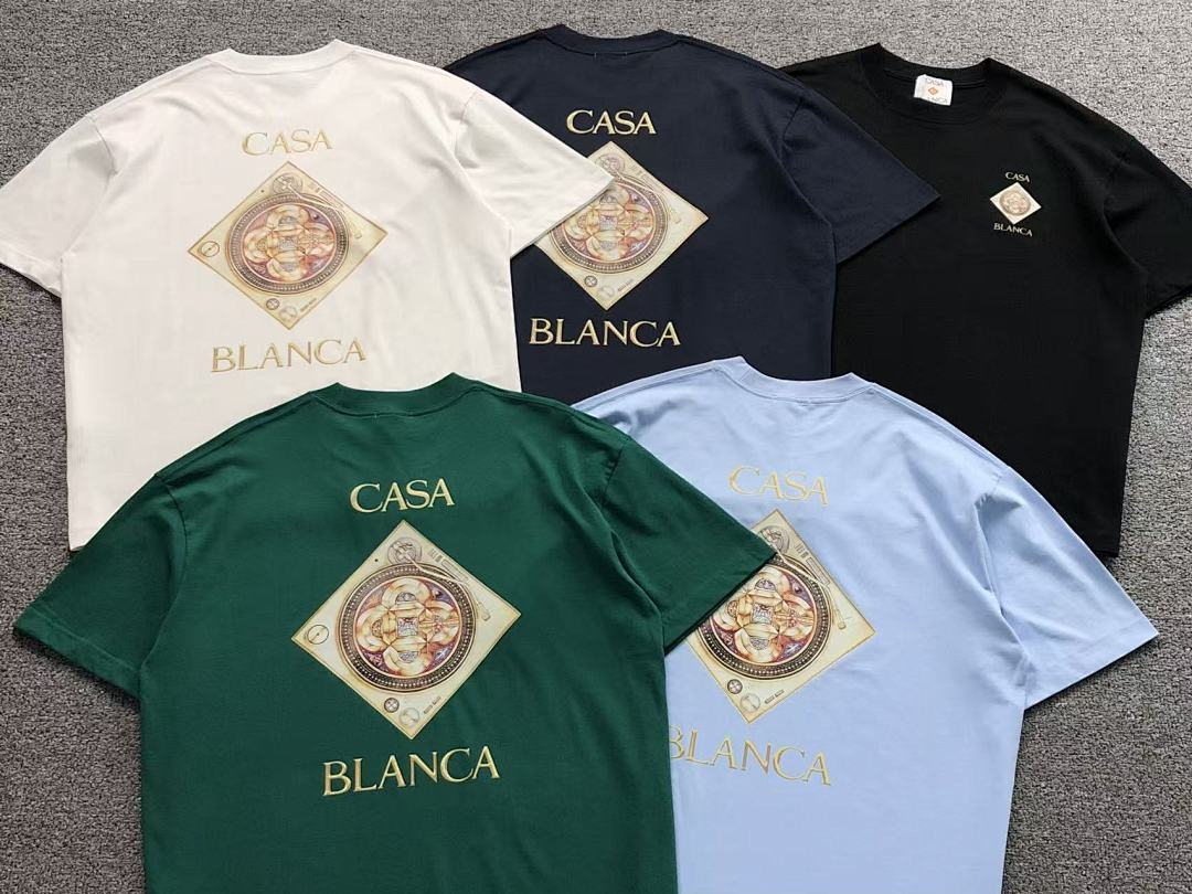 Casablanca 98 CASABLANCA T-SHIRT 5233015127 (Im 170Cm 60Kg I Wear Size L In The Phot) - Image 6