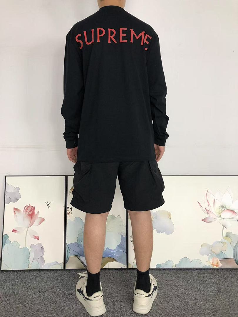 Supreme 95 S⭐⭐R⭐⭐E LONG SLEEVED 581211123 (Im 170Cm 60Kg I Wear Size M In The Phot) - Image 4