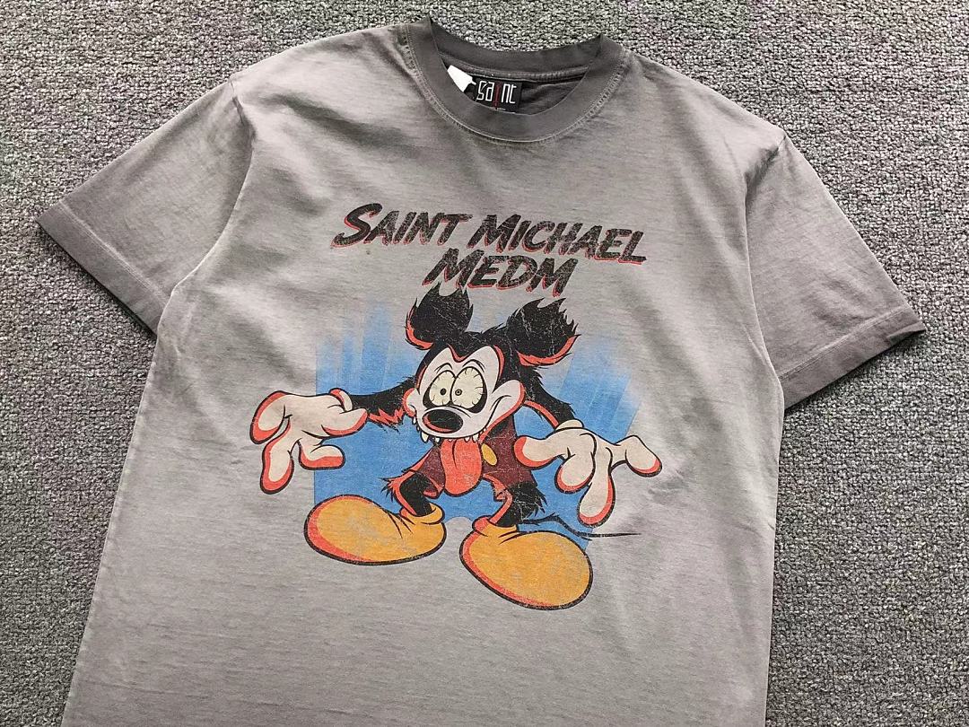 Chanel 98 SAINT MICHAEL T-SHIRT 42081404155 (Im 170Cm 60Kg I Wear Size S In The Phot) - Image 7
