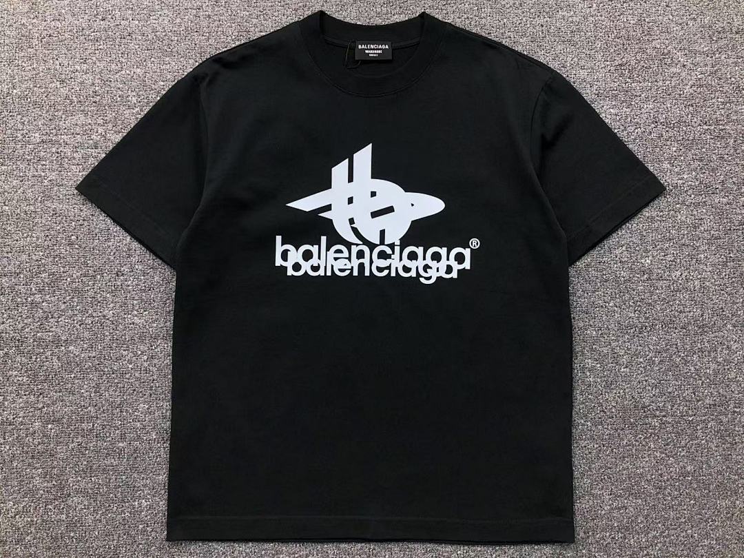 Balenciaga 108 B⭐L⭐⭐⭐IA⭐A T-SHIRT 411131221 (Im 170Cm 57Kg I Wear Size M In The Phot) - Image 13