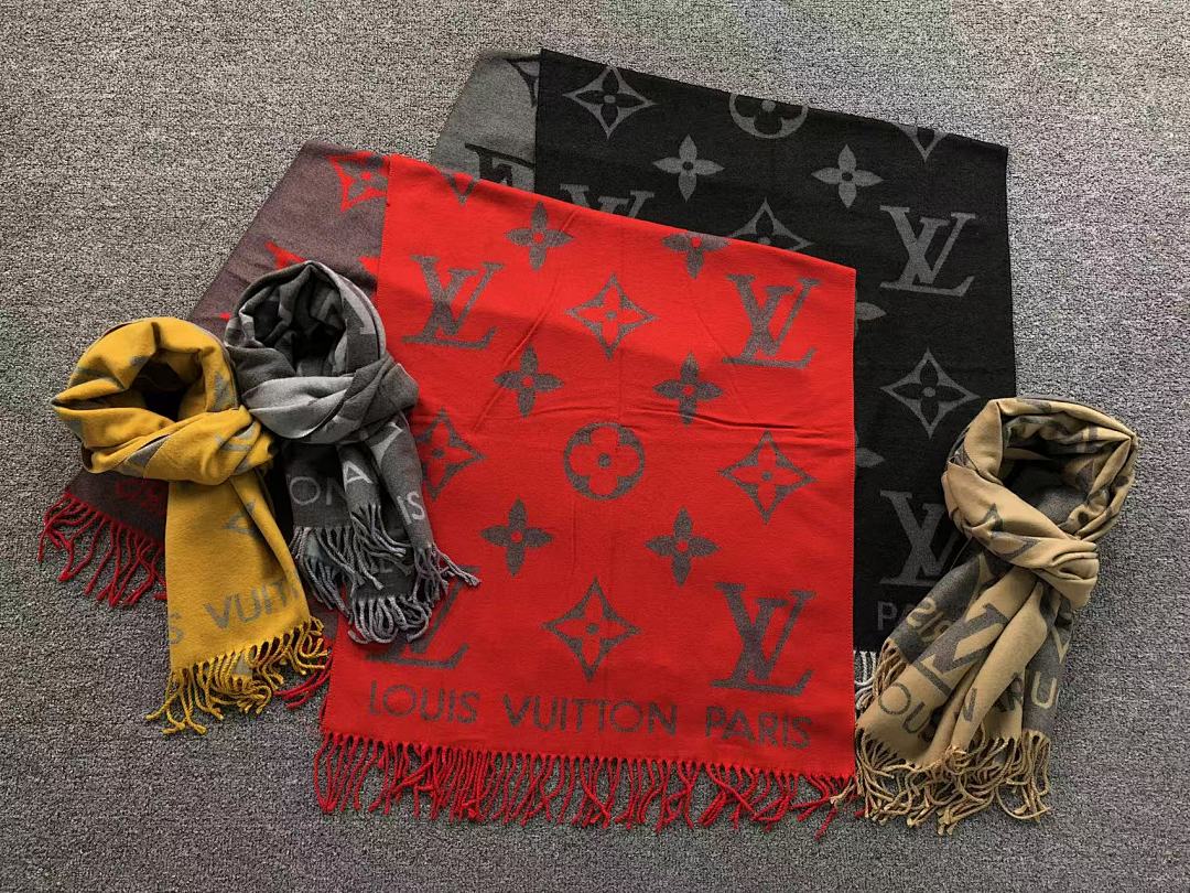 Louis Vuitton 98 L⭐ SCARF (Long 180CM* Wide 65CM*) - Image 2