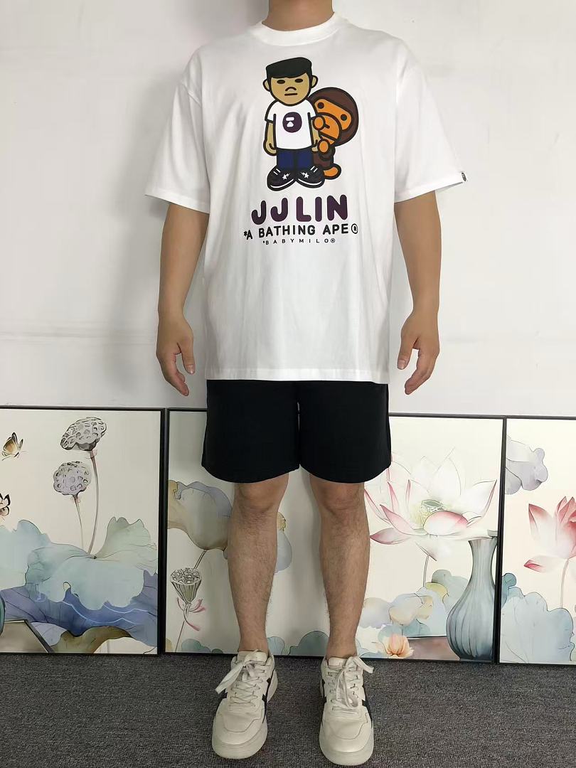 Bape 85 BAPE T-SHIRT 124151331 (Im 170Cm 60Kg I Wear Size L In The Phot) - Image 3