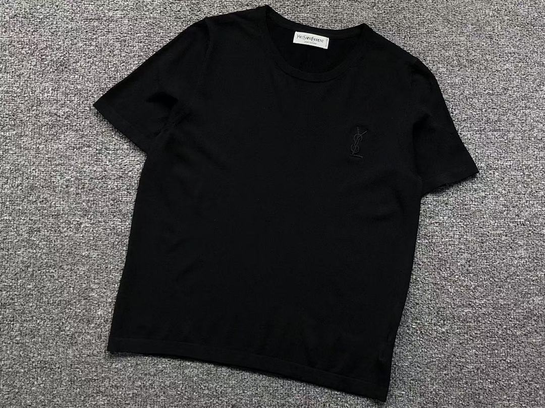 Saint Laurent 128 SA⭐⭐T ⭐⭐U⭐⭐NT FEMAIE STYIE T-SHIRT - Image 6
