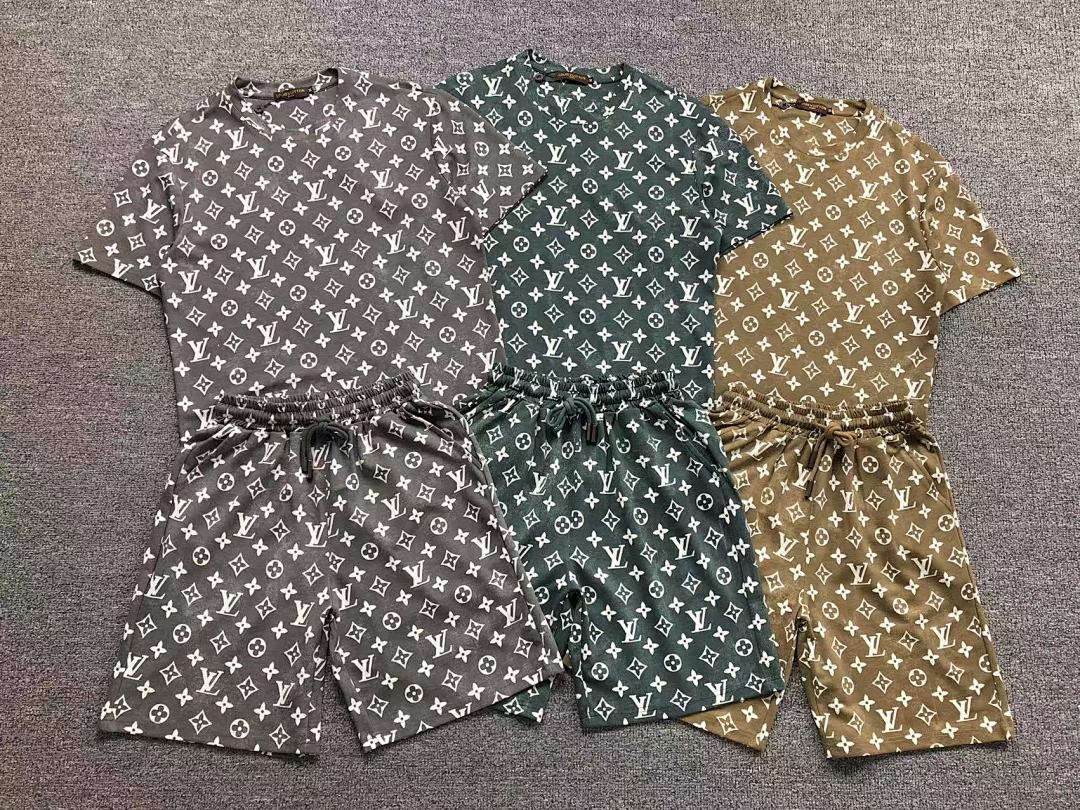 Louis Vuitton 138 L⭐ SHORTS T-SHIRT - Image 4