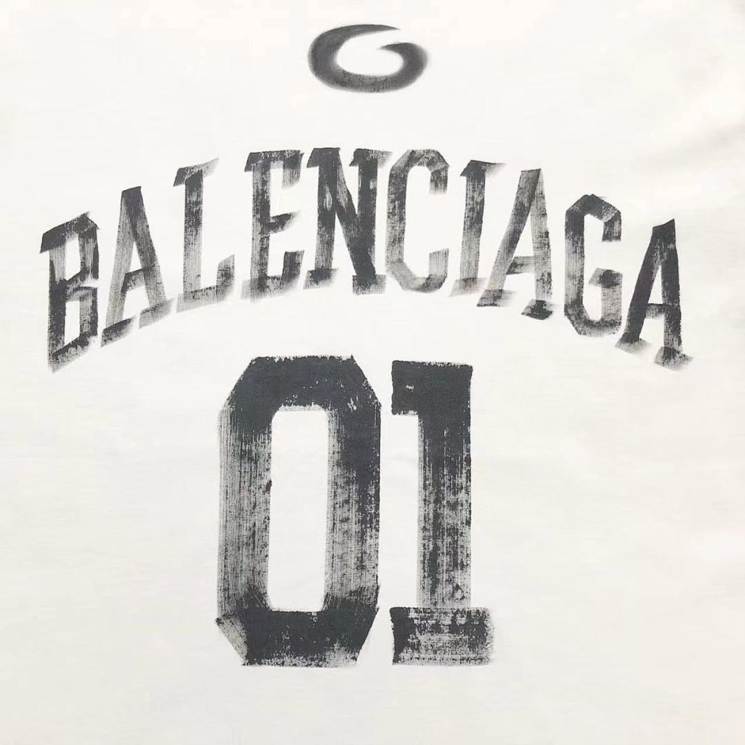 Balenciaga 138 B⭐L⭐⭐⭐IA⭐A T-SHIRT 22032112125 (Im 170Cm 60Kg I Wear Size M In The Phot) - Image 9